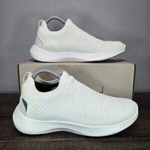 Vessi Everyday Move Slip On Womens Size 6 Waterproof Shoes Sneakers White